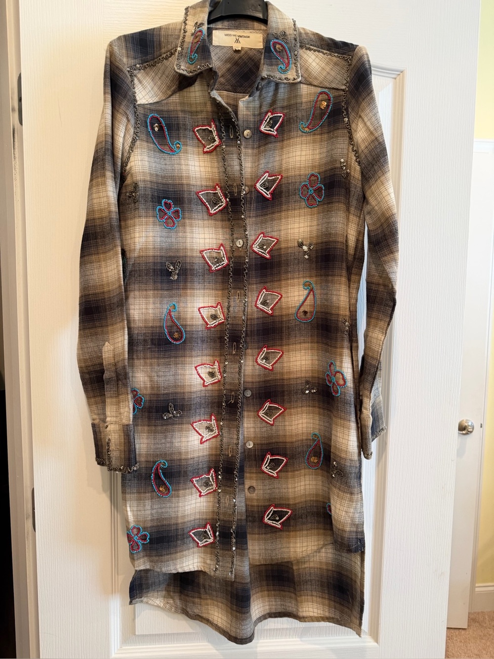 Miss Me Vintage Shirt Dress